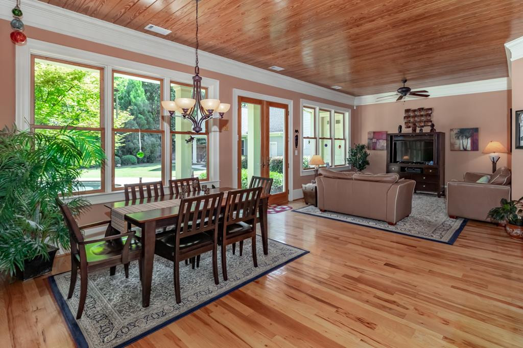Dining/Flex Space - Tongue & Groove ceiling