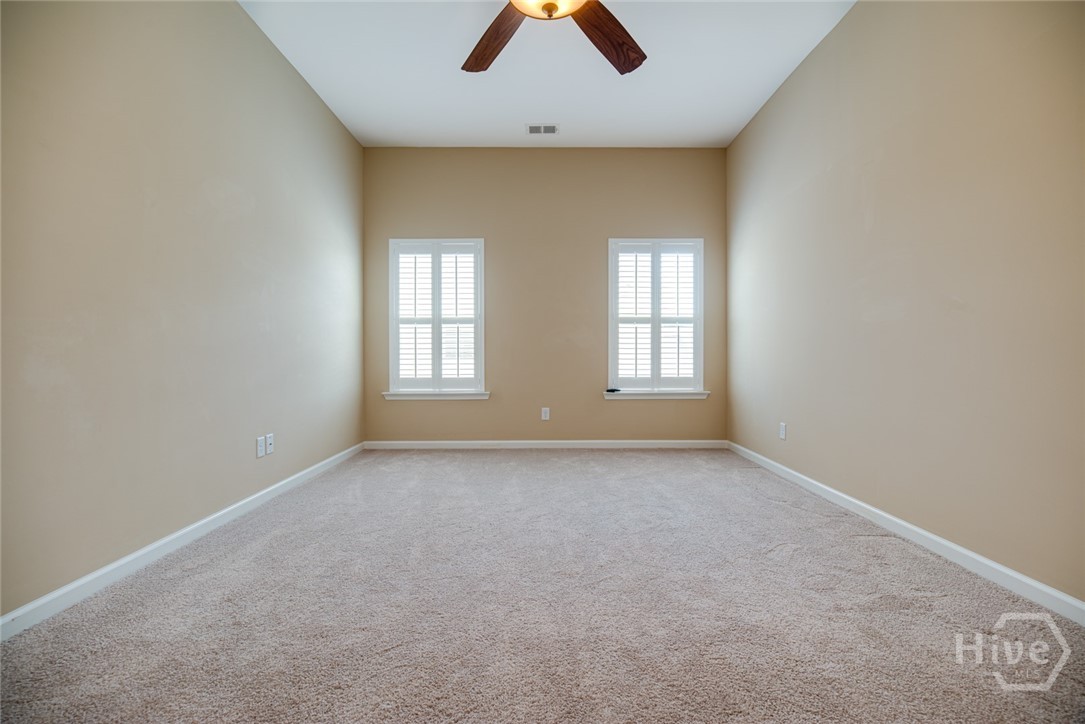 The loft is a large space giving you tons of options for its use