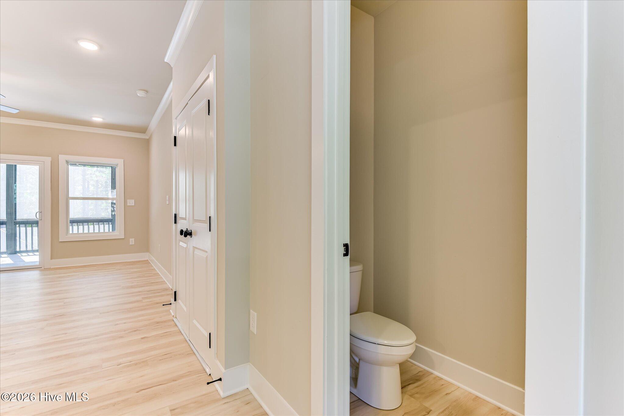 Half bathroom for guests