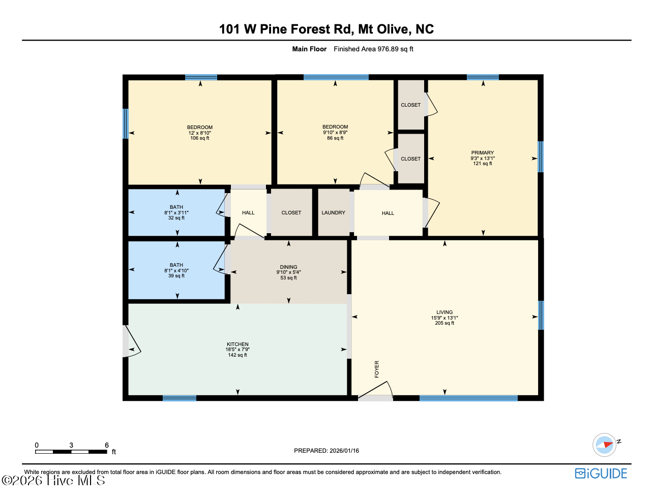 Homes For Sale - 101 W Pine Forest Road<br/> Mount Olive, NC 28365