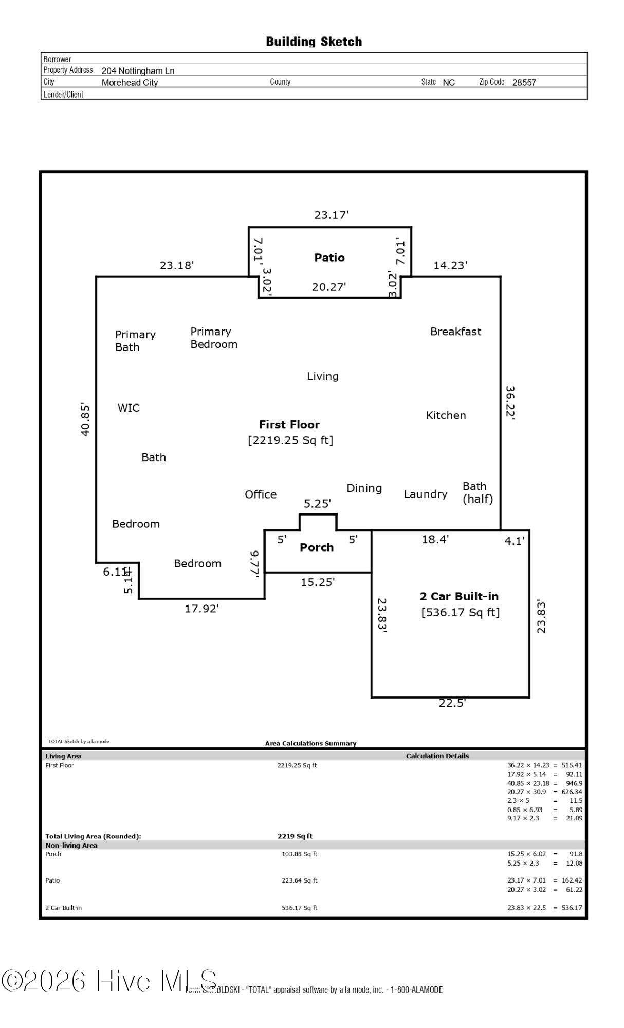 204 Nottingham Lane,Morehead City
