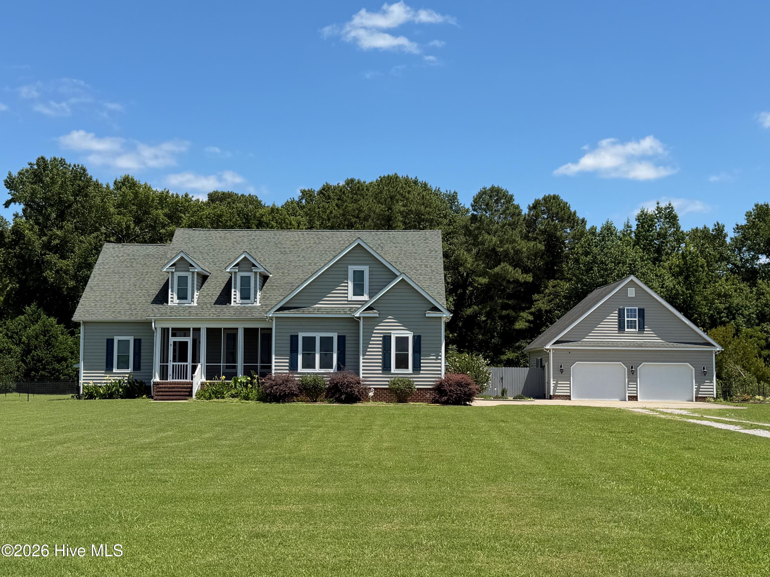 Exterior photo of 116 Yellow Hammer Road, Tyner, NC 27980. MLS: 100589261