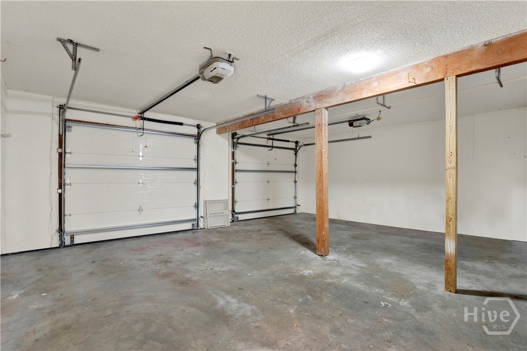 Two-car garage