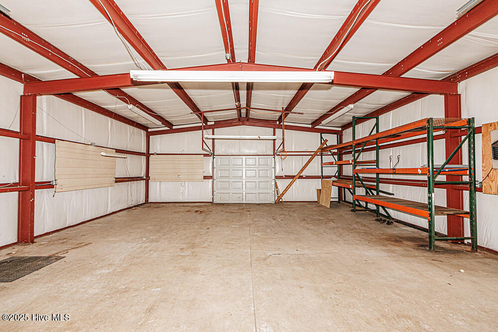 Wired Metal Building Interior