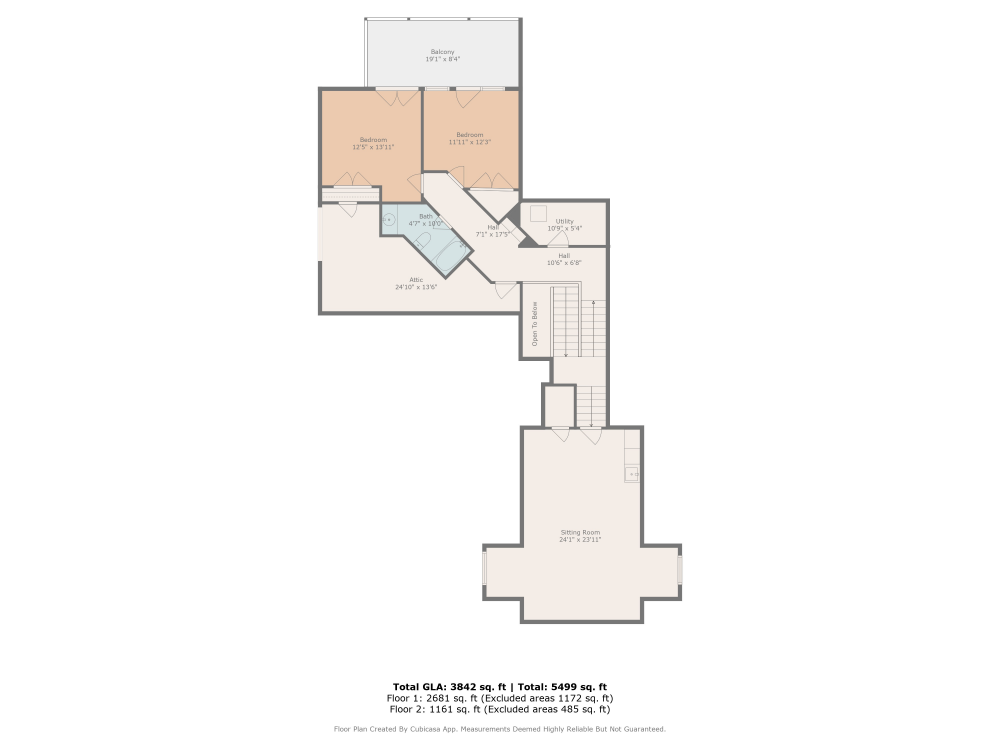 Floor Plan Second Floor