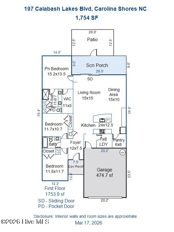 Homes For Sale - 197 Calabash Lakes Boulevard<br/> Carolina Shores, NC 28467