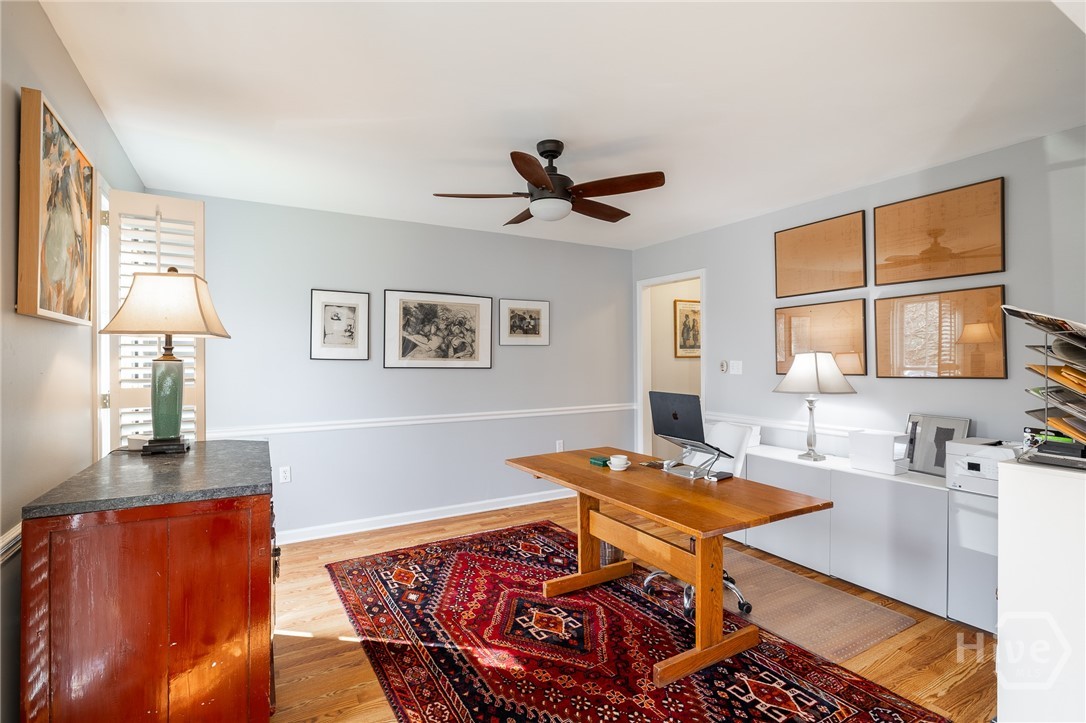 Flex space left of front door