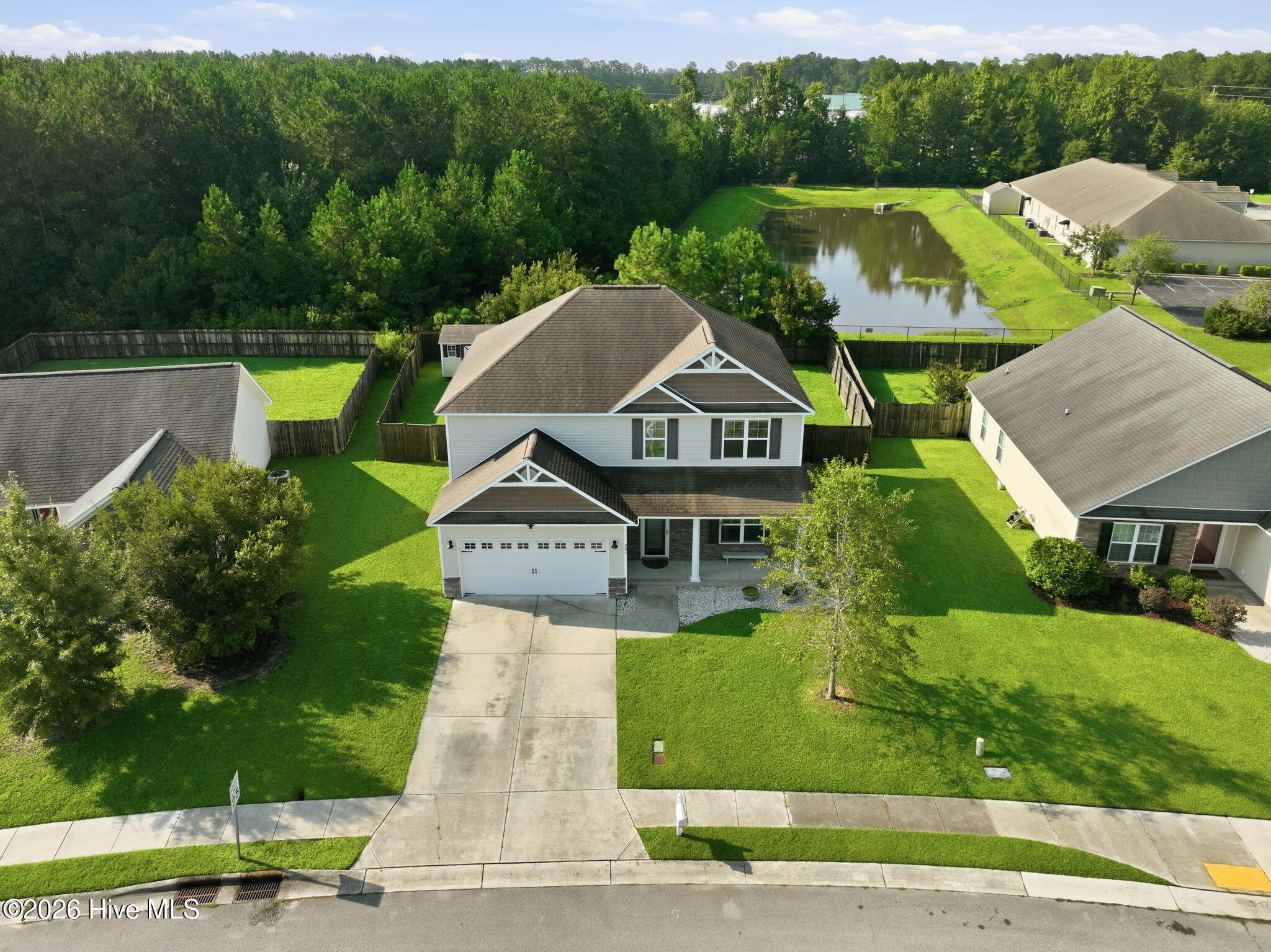 Exterior photo of 206 Seville Street, Jacksonville, NC 28546. MLS: 100601472