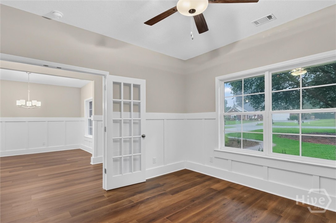 Home office/ flex space just off of the foyer