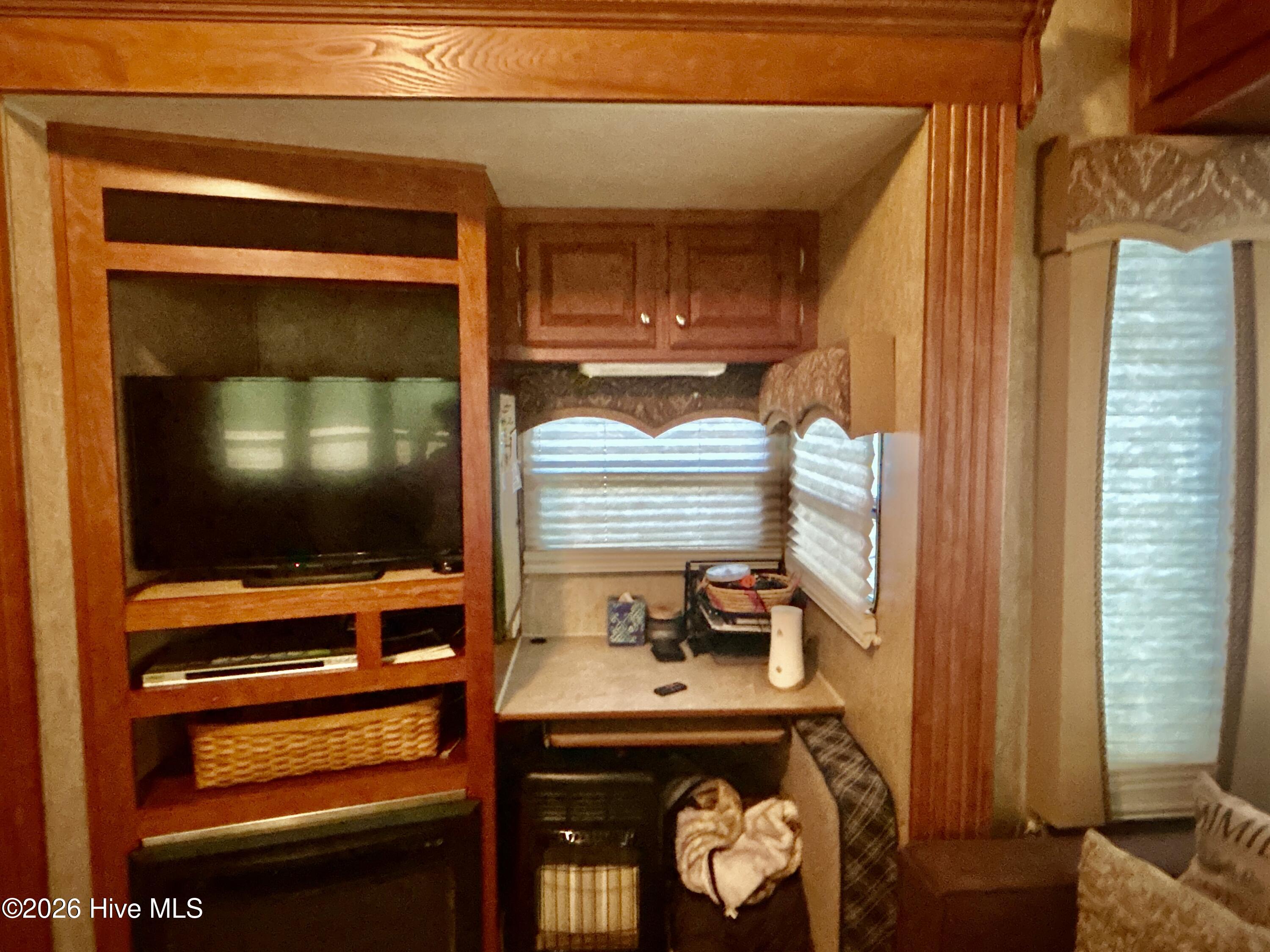 TV cabinet, Grand Junction camper