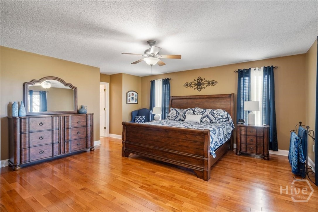 Primary Bedroom on Main w/ 2 closets.