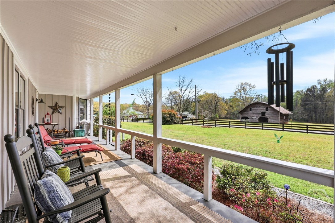 Rocking chair front porch