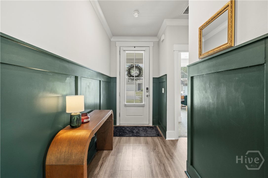 Front door - foyer area