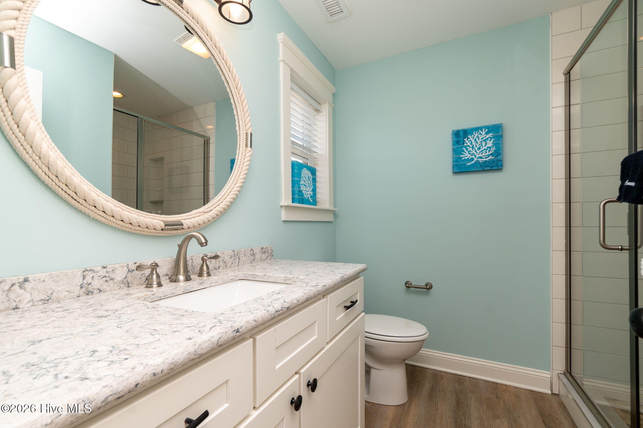 Primary shower top floor