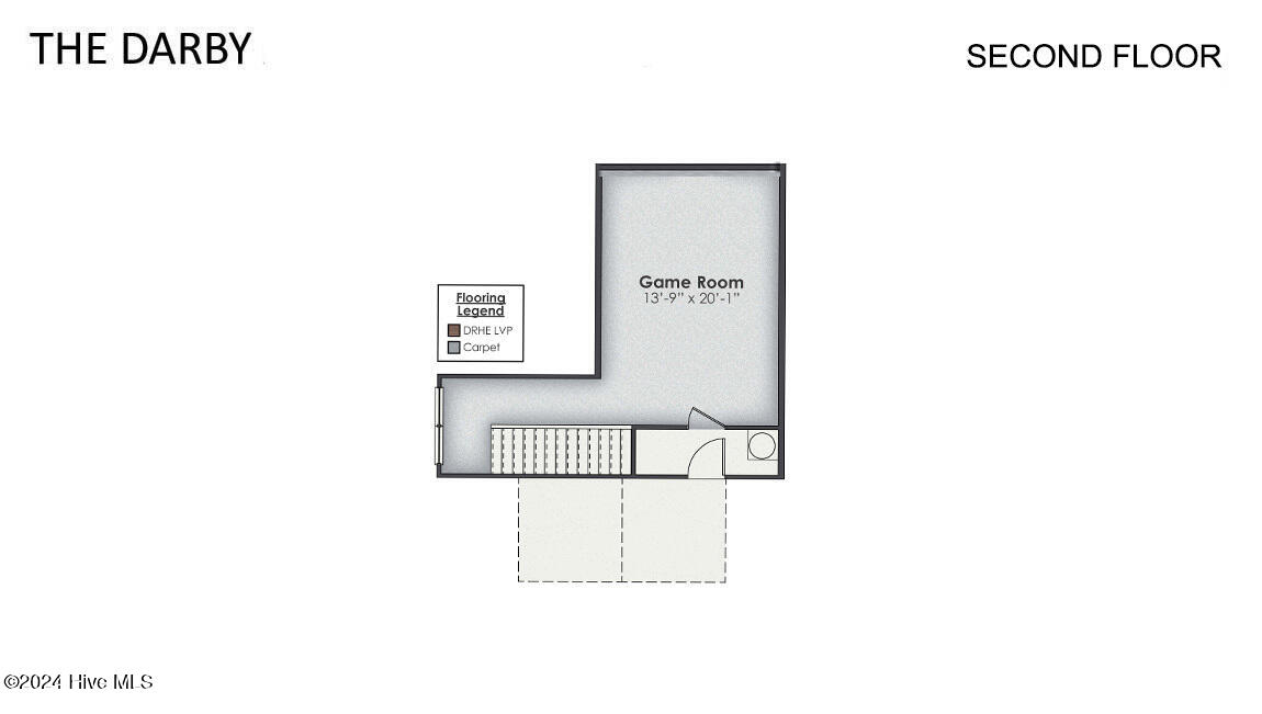 278 Surfside Landing Boulevard Lot 112, Hubert, NC 28539 – photo 4: Darby_Floorplan Second Floor Bonus