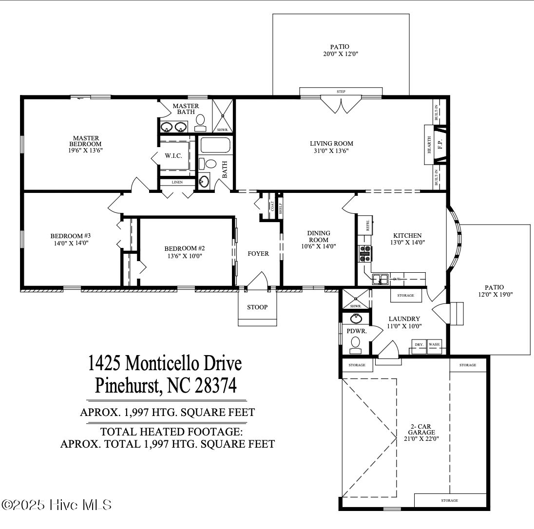 Property at 1425 Monticello Drive