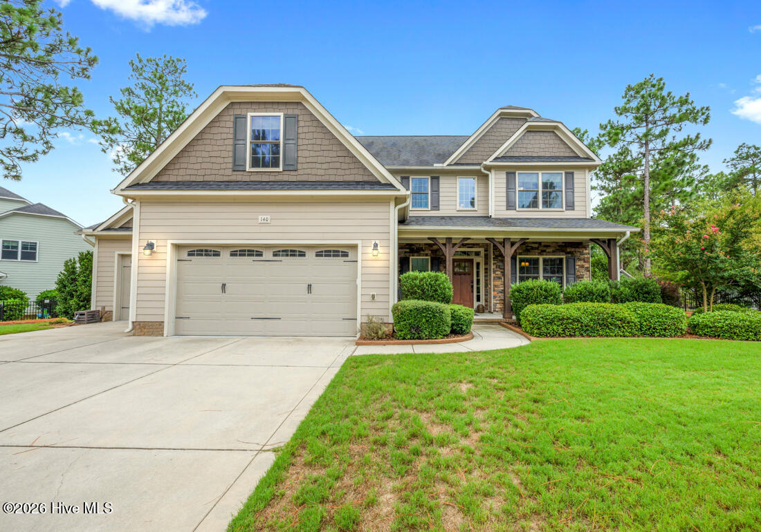 Exterior photo of 140 Broom Sedge Lane, Southern Pines, NC 28387. MLS: 100593281