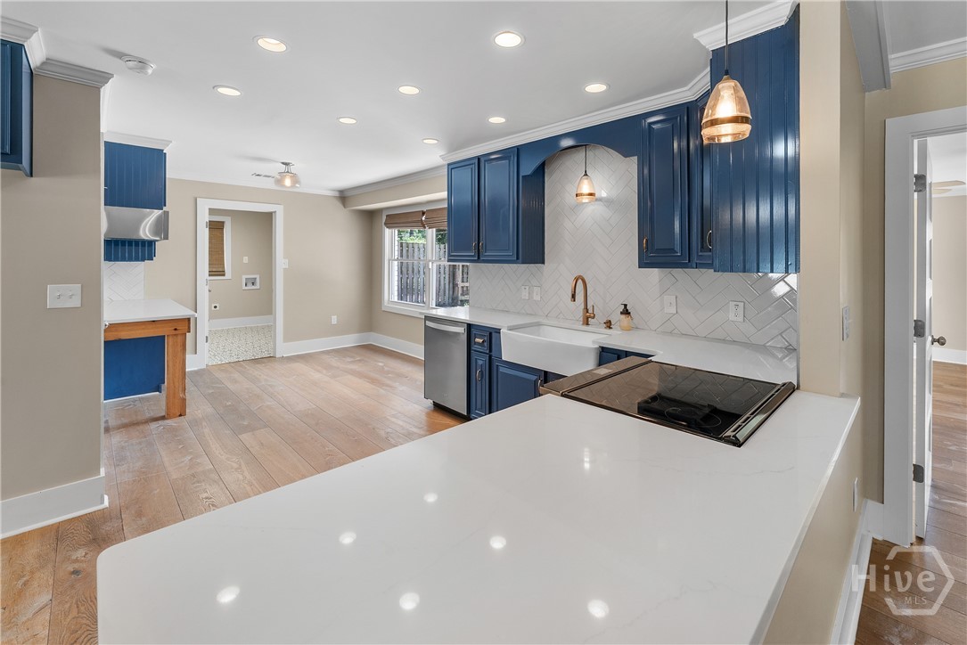beautiful renovated kitchen