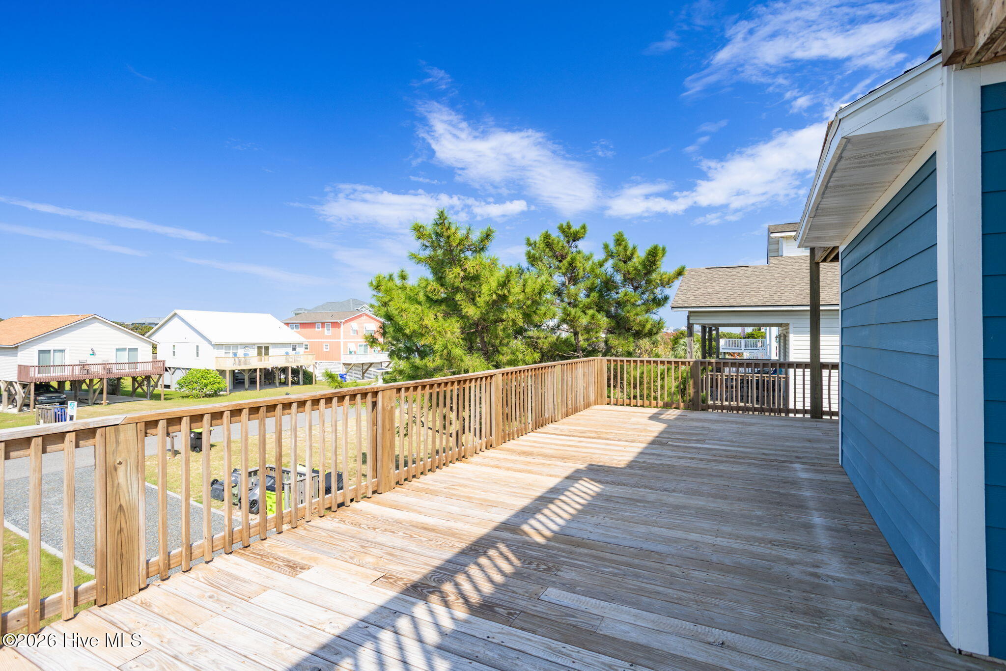 Rear deck