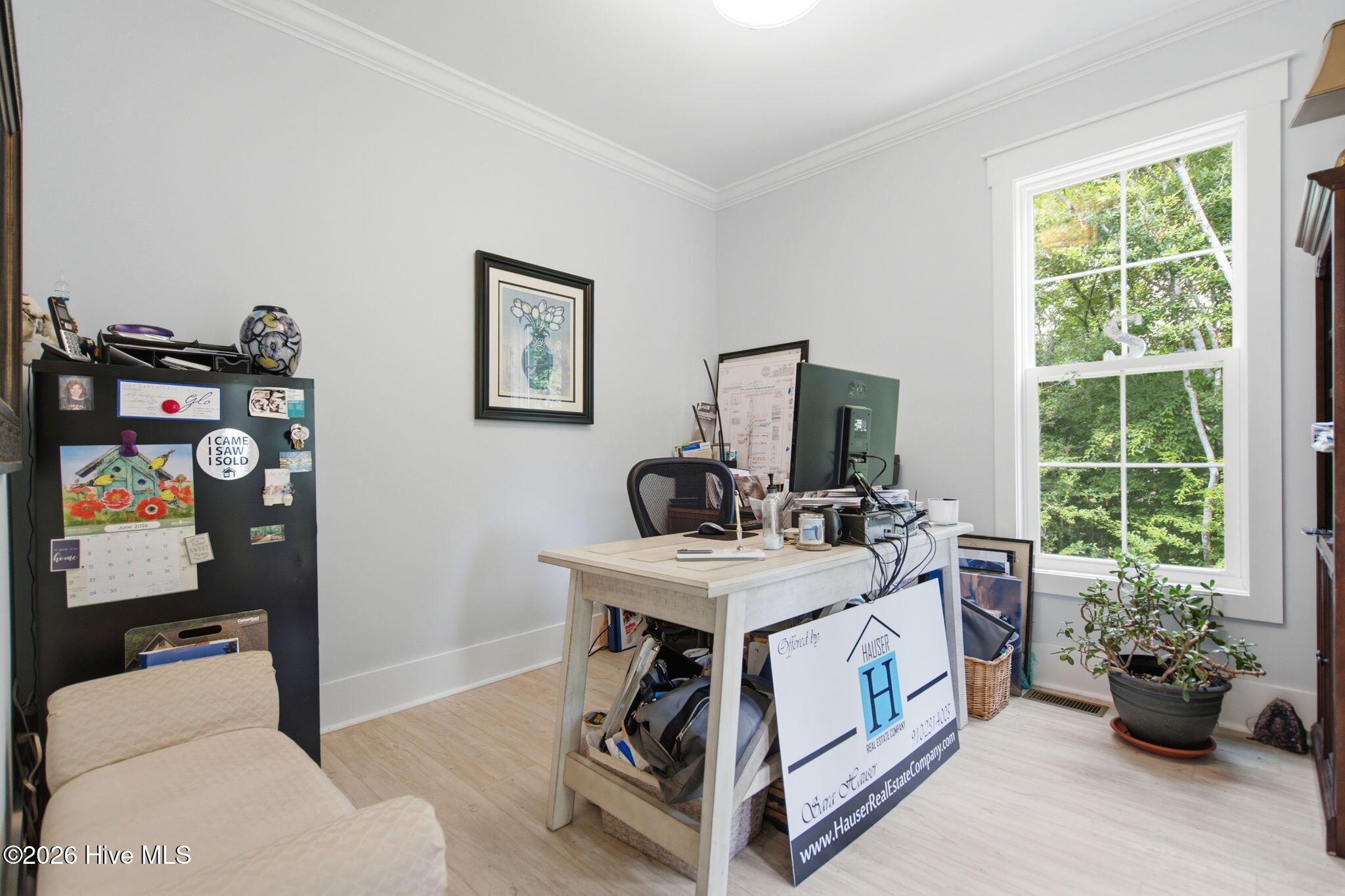 With balcony overlooking stream and private entry