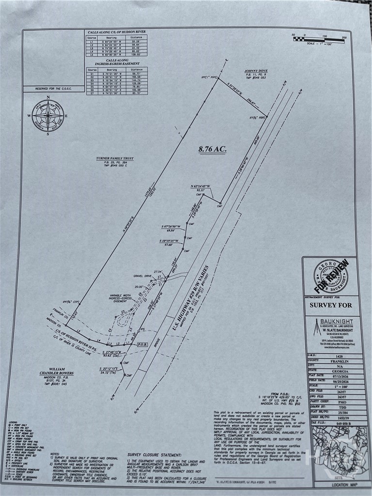 Land for sale at Tract 1 Highway 29, Royston, GA 30662 | MLS# CL364730