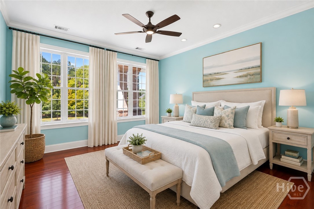 2nd floor bedroom. Virtually staged