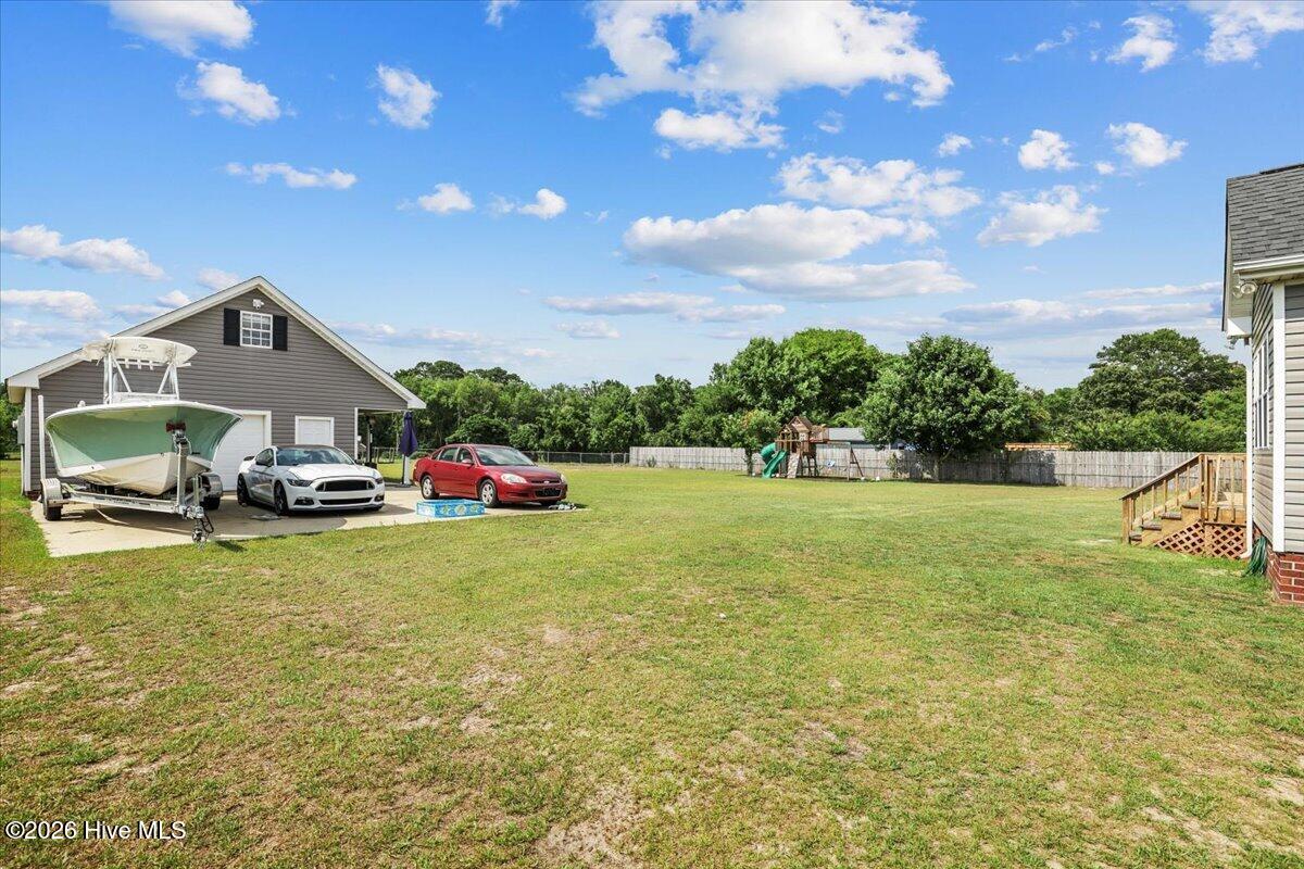Vast yard