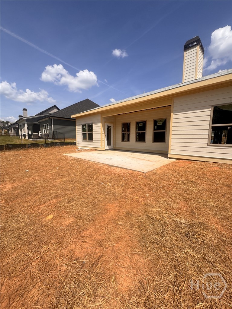 Partially Covered Patio
