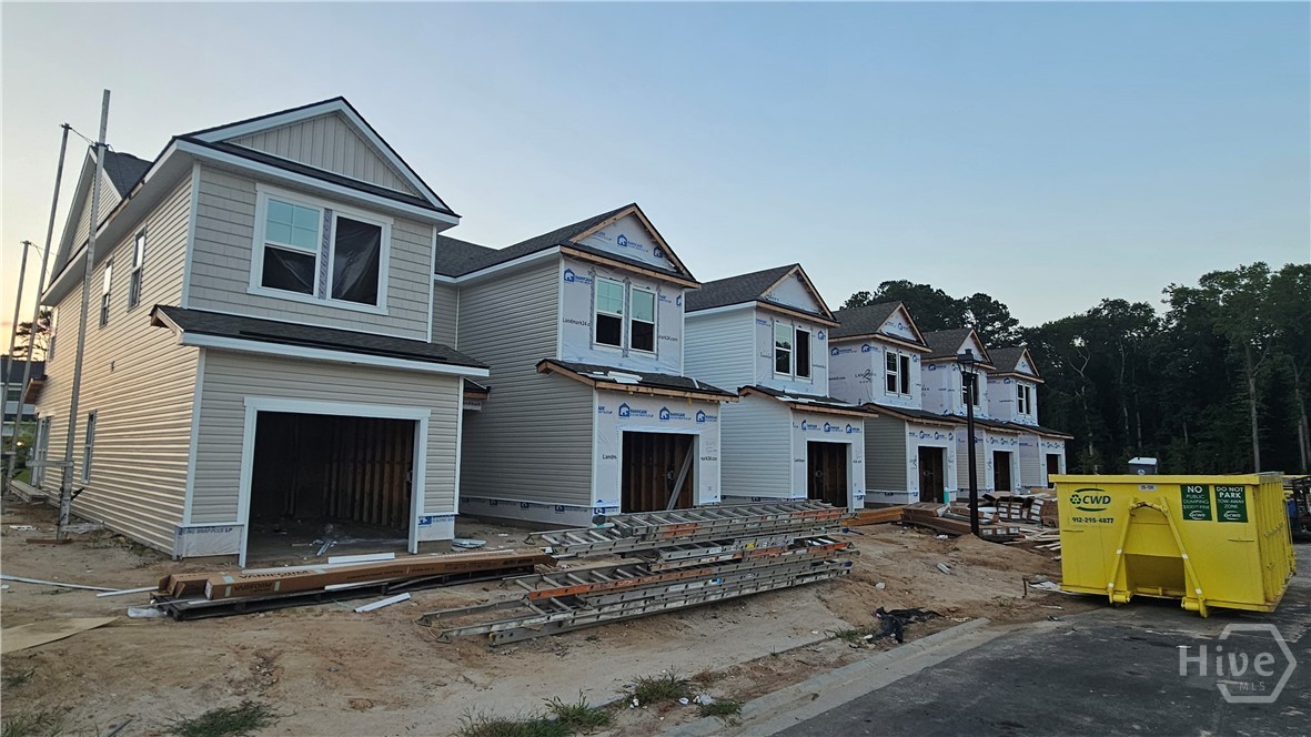 Front View - Row of Townehomes - Photo taken 6/11/2026