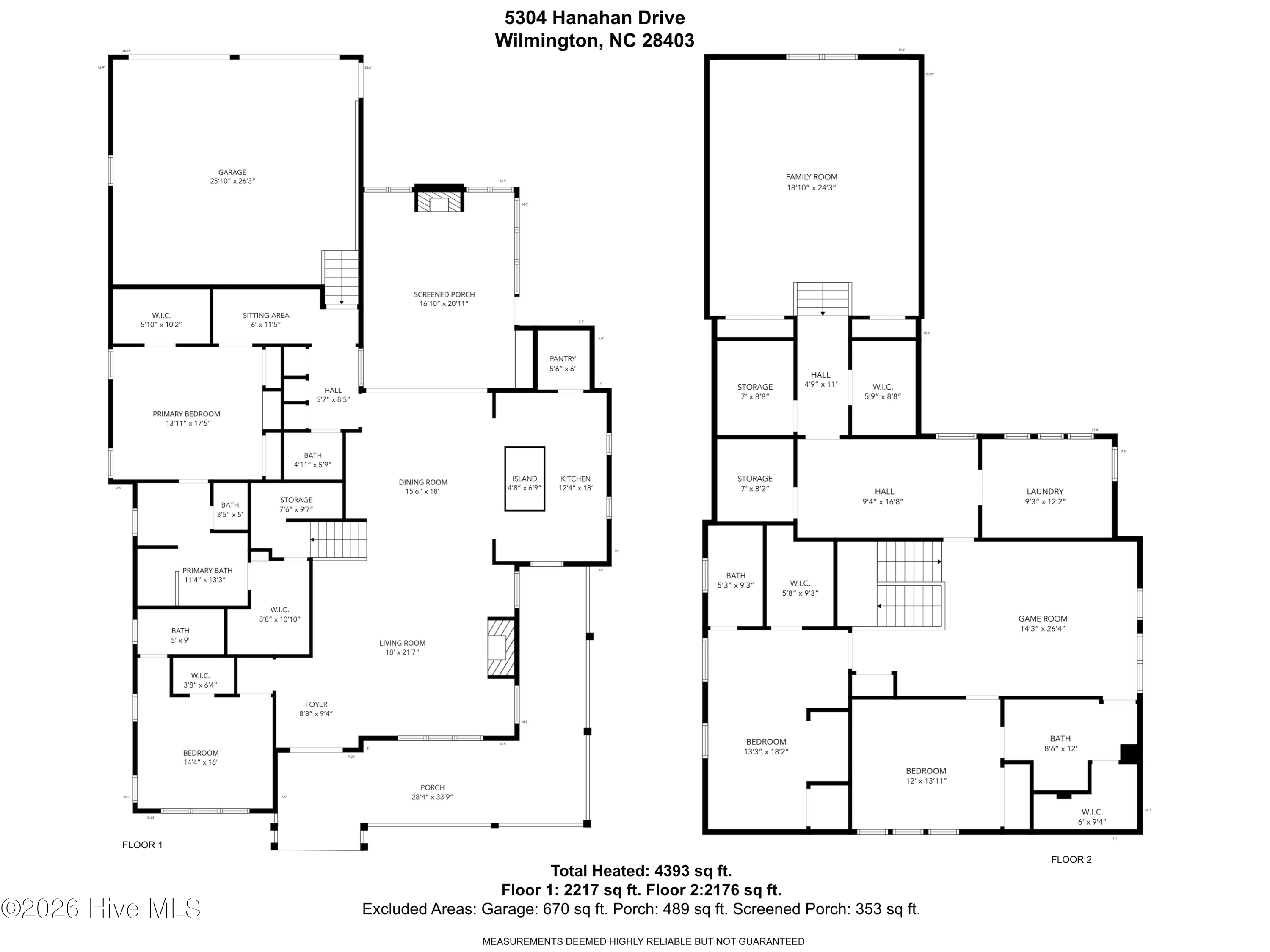 Exterior photo of 5304 Hanahan Drive, Wilmington, NC 28403. MLS: 100609967