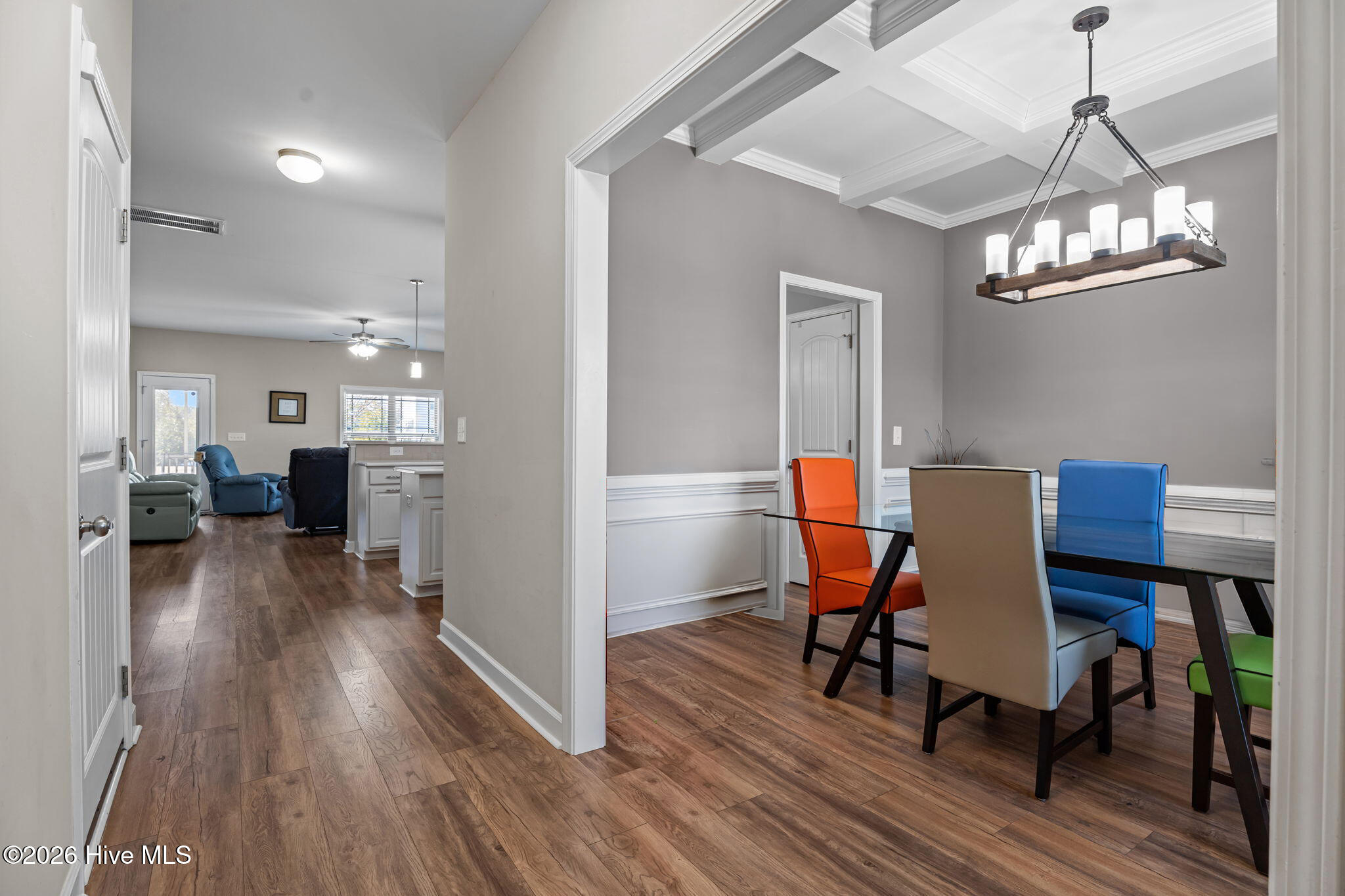 Entryway + Dining Area
