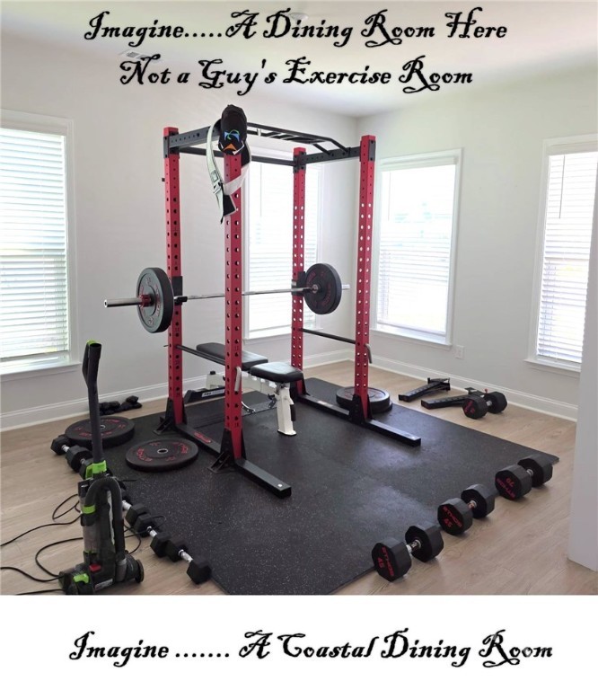Yes, the male in the house prefers exercise, you can imagine
