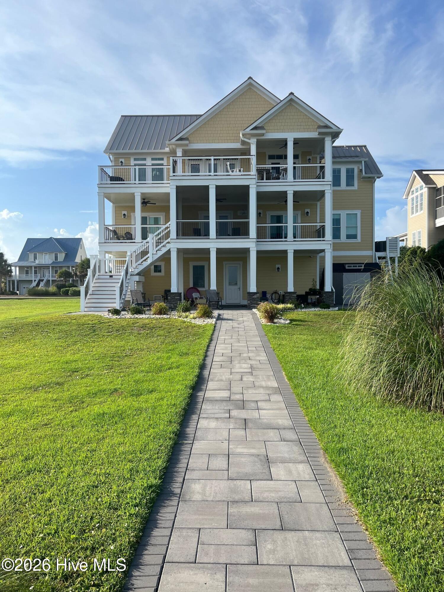 Exterior photo of 36 Sailview Drive, North Topsail Beach, NC 28460. MLS: 100590237
