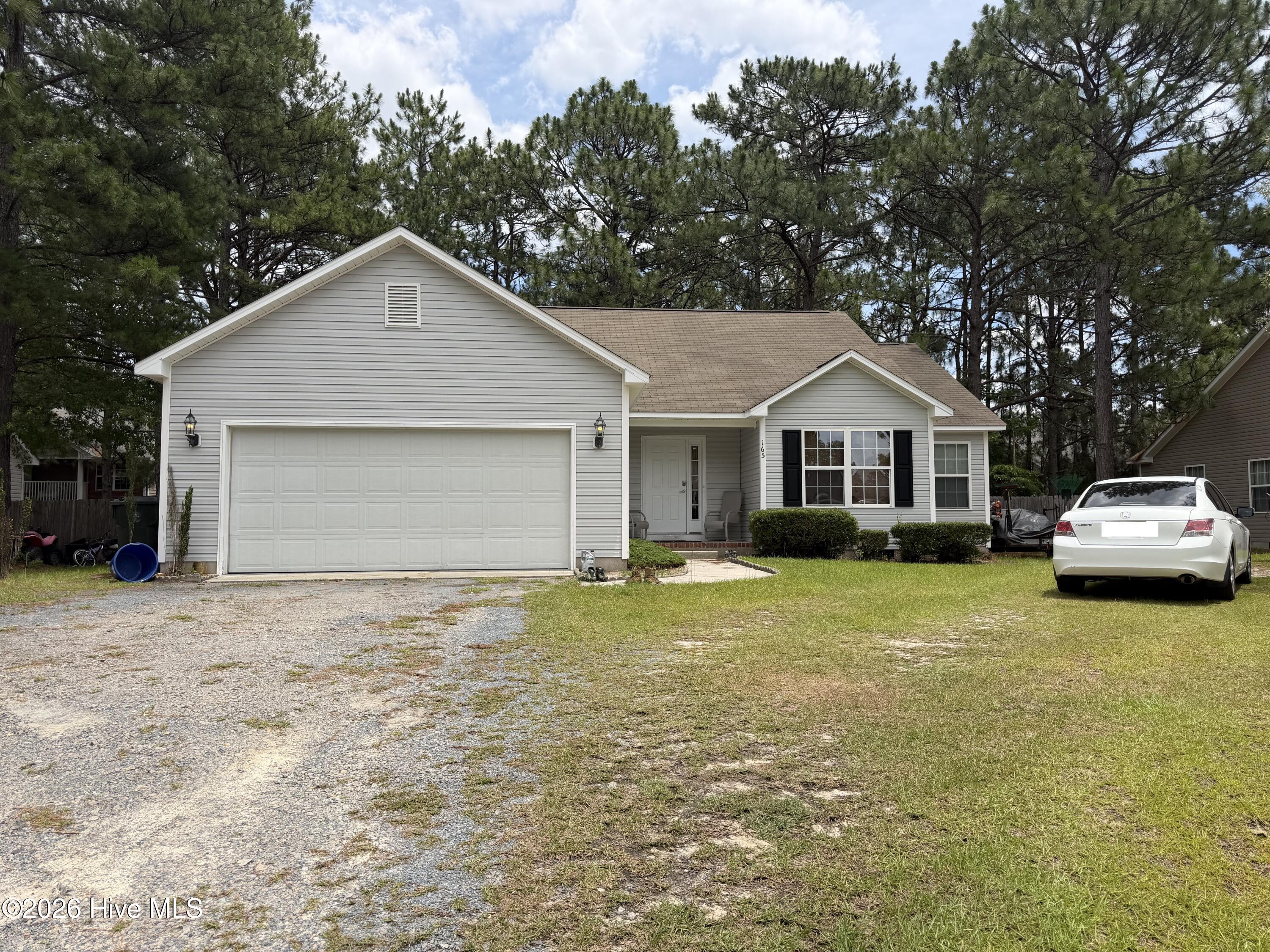 Exterior photo of 165 Pecan Lane, Aberdeen, NC 28315. MLS: 100584083