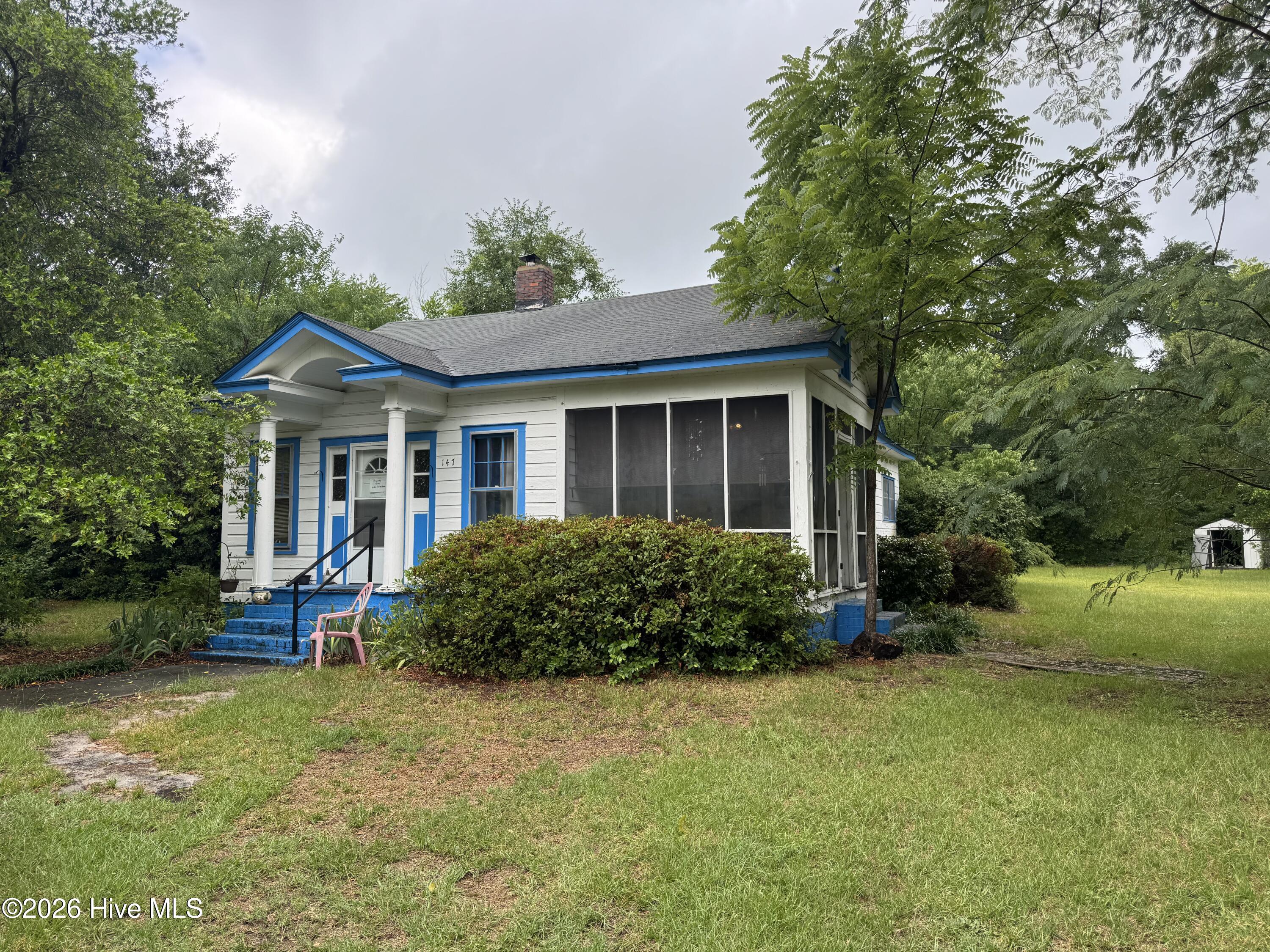 Exterior photo of 147 Gibbons Street, Hamlet, NC 28345. MLS: 100583830