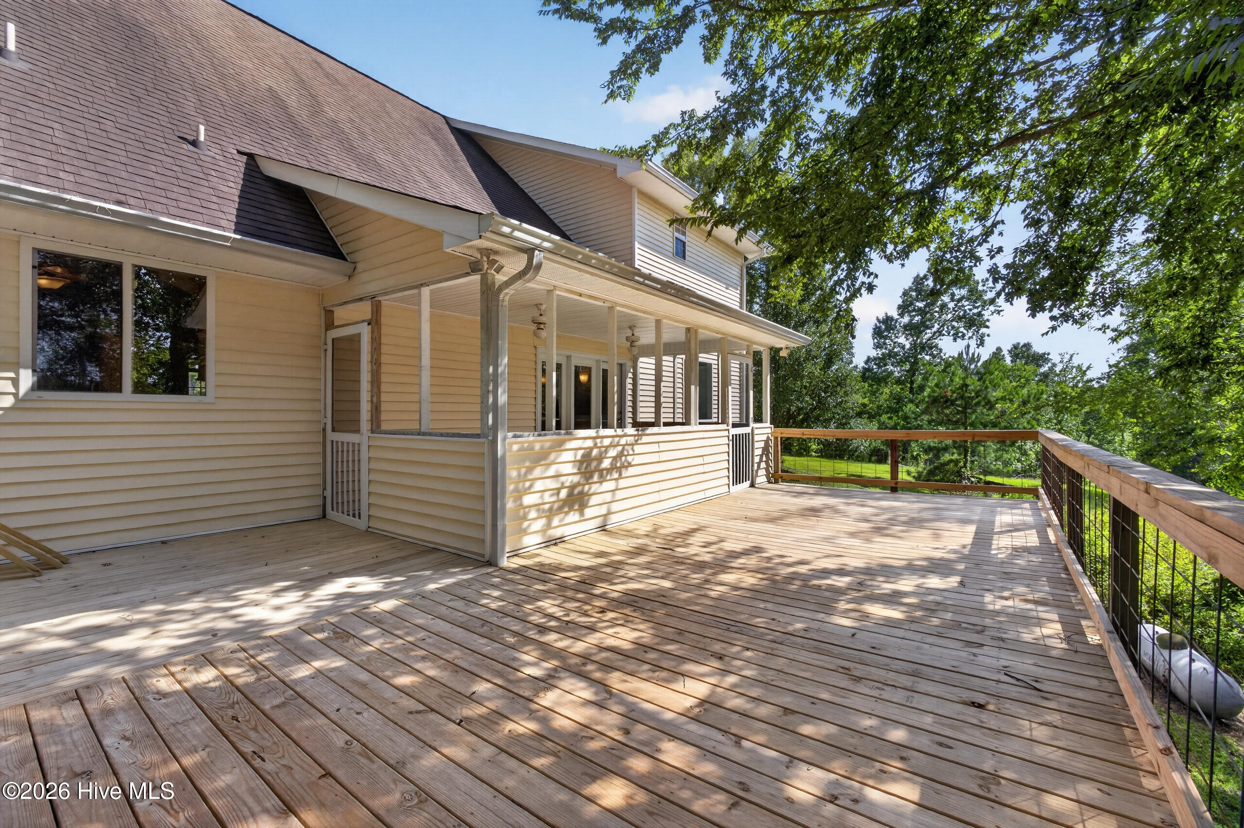New back deck