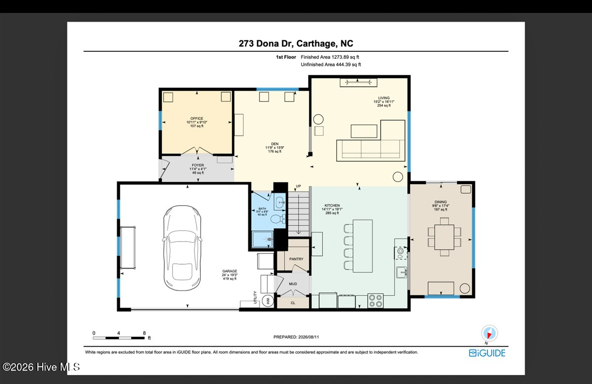 Exterior photo of 273 Dona Drive, Carthage, NC 28327. MLS: 100595918
