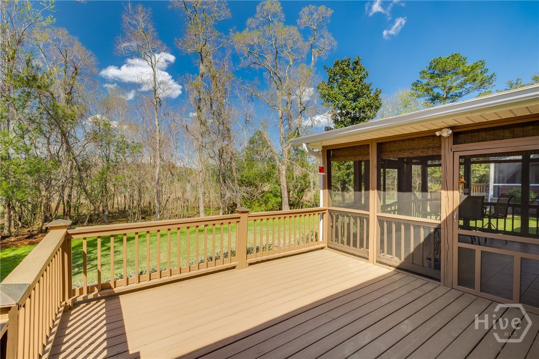 Decking and railing 4 years old!
