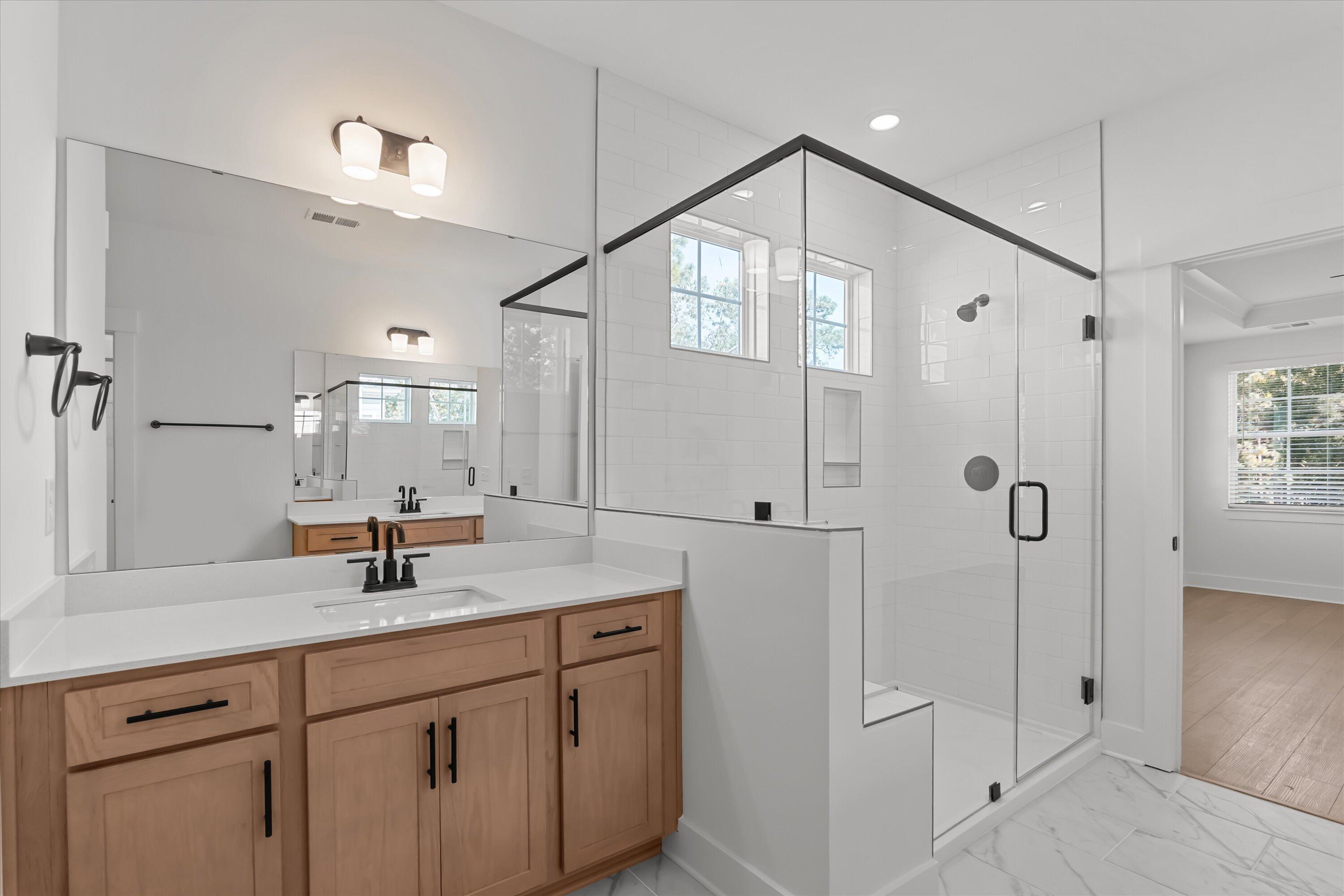 Stock photo primary bathroom