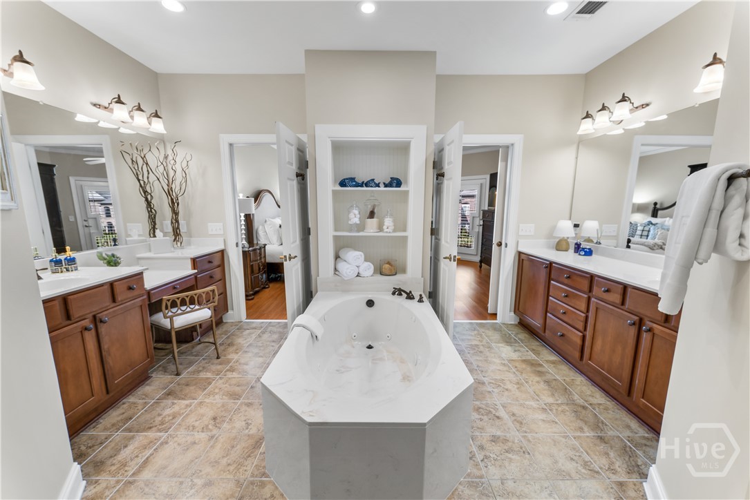 jetted tub center stage