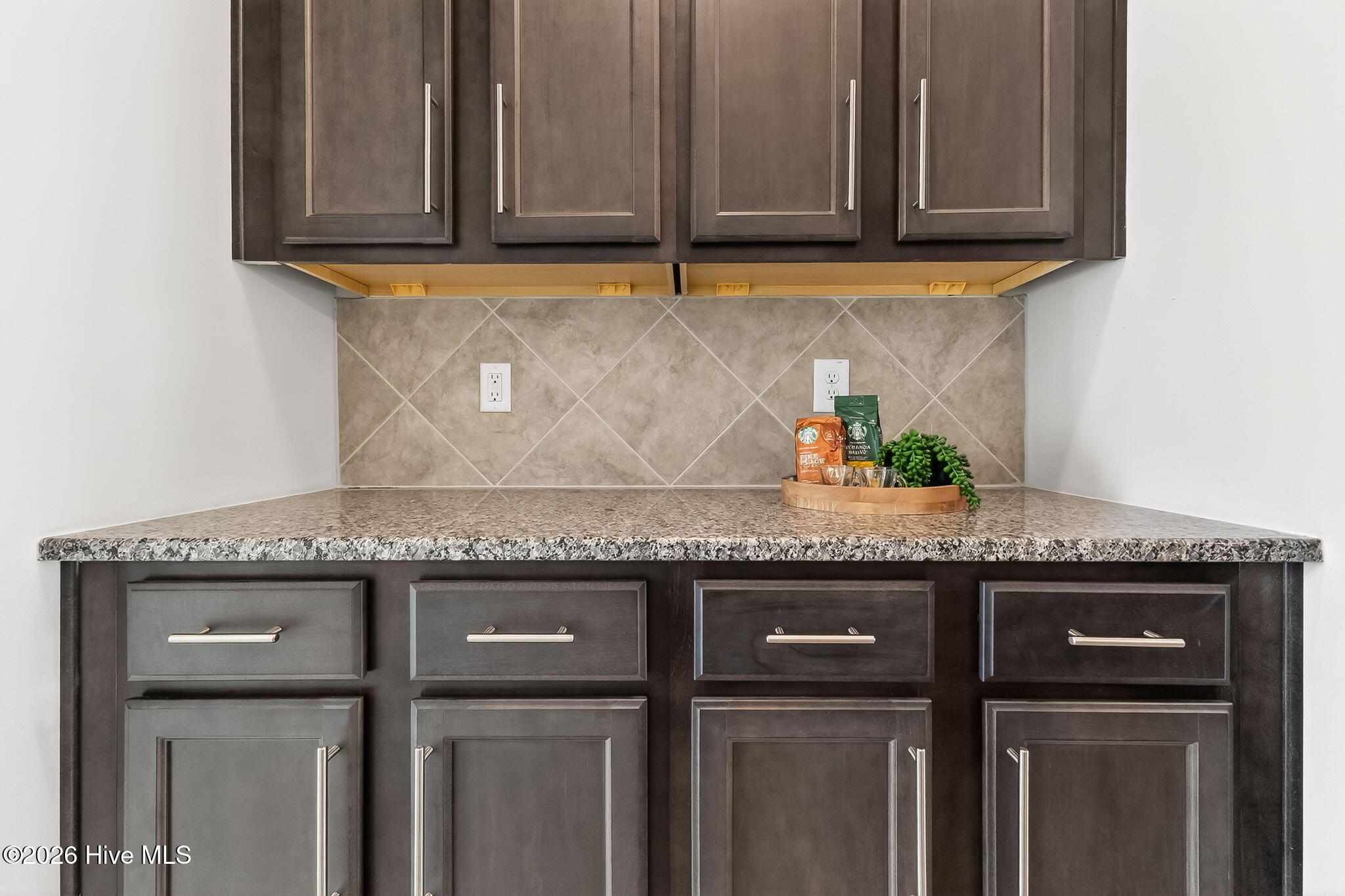 Spacious Butlers Pantry across from Walk-in pantry