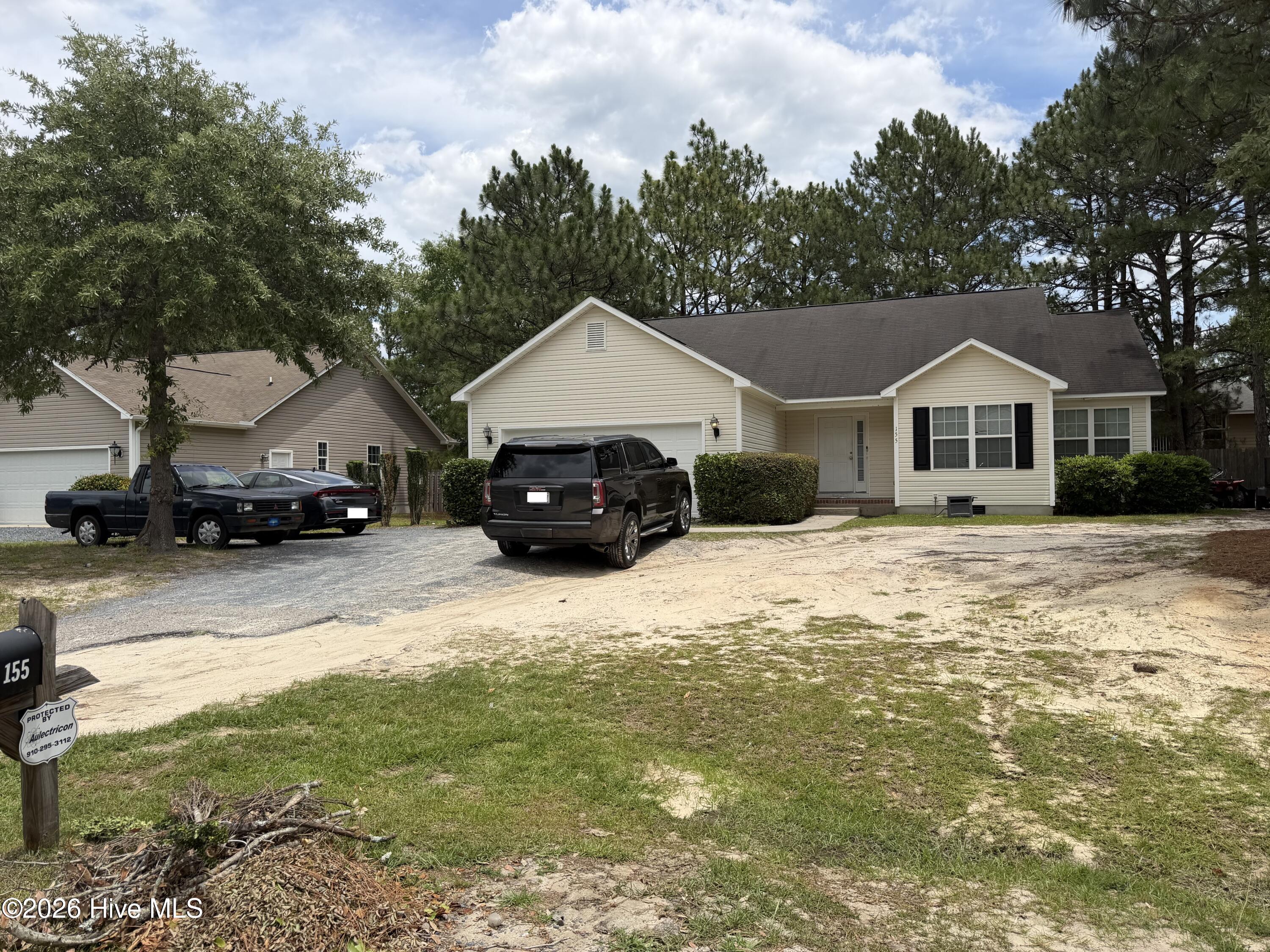 Exterior photo of 155 Pecan Lane, Aberdeen, NC 28315. MLS: 100584104