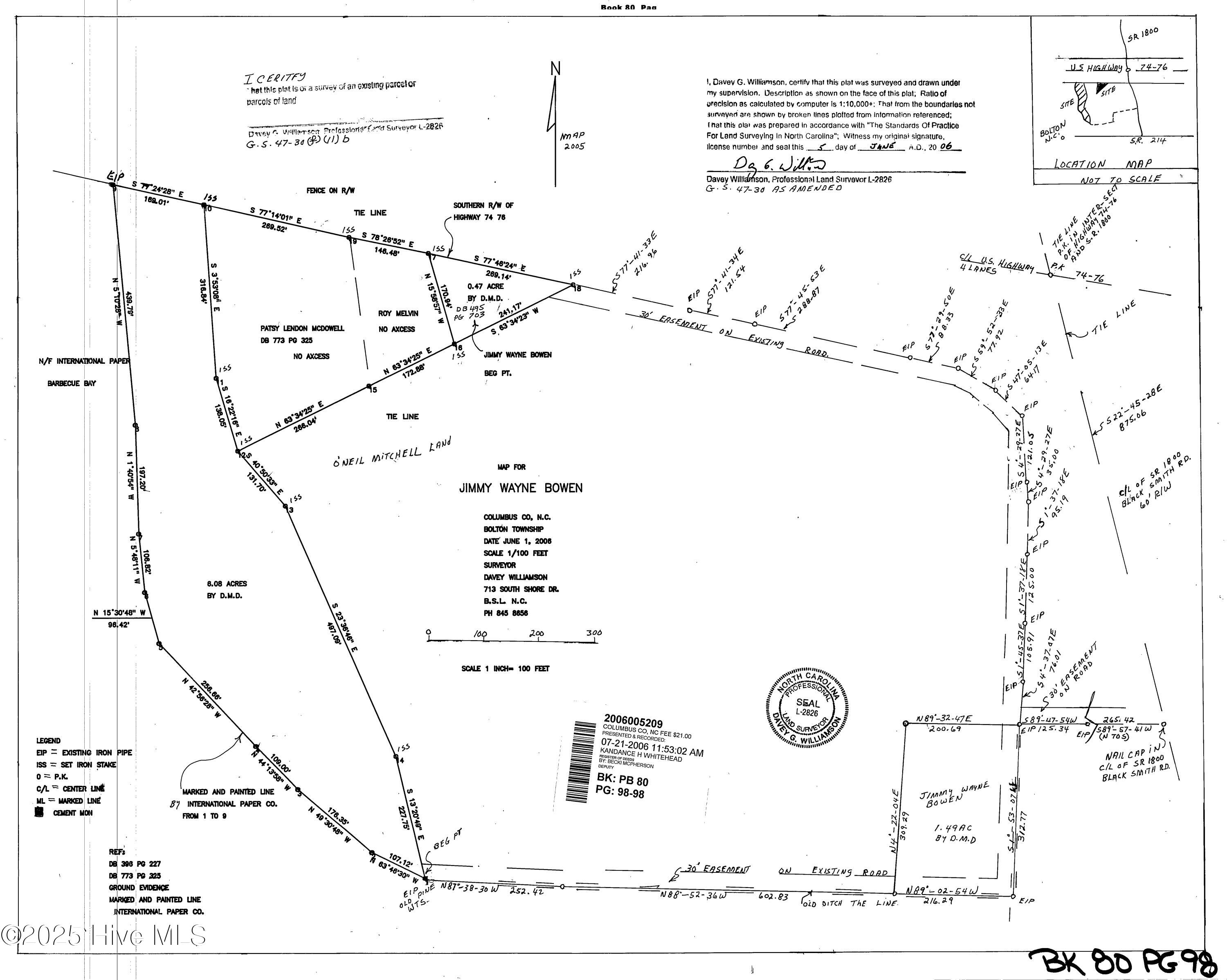 Homes for sale in Bolton, NC | 250 Harvey Bowen Ln, Bolton, NC 28423 | MLS# 100543934