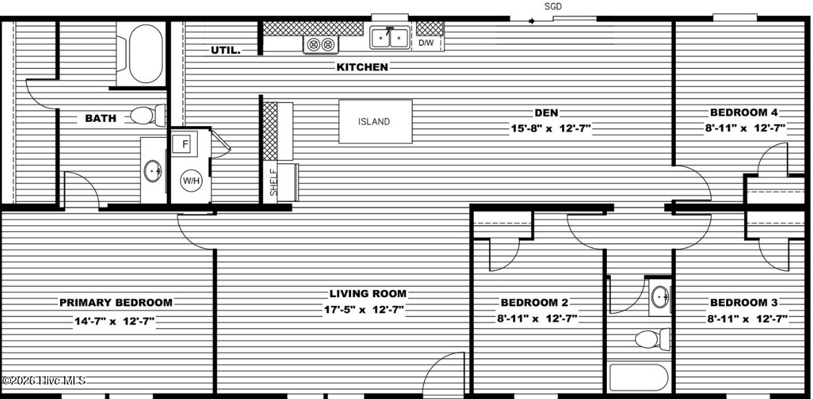 Mobile Home For Sale - 724 Gurganus Road<br/> Maple Hill, NC 28454