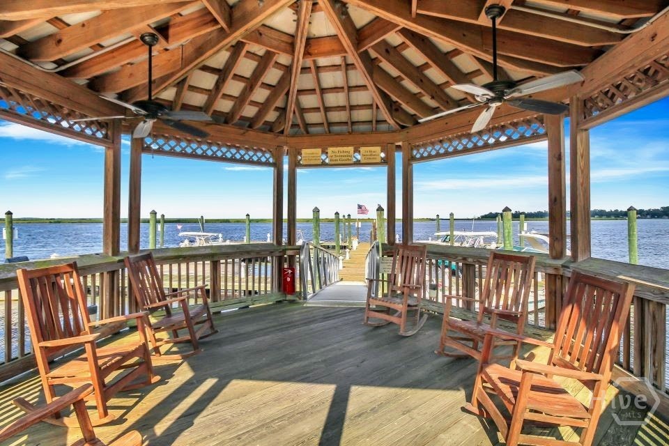 Gazebo on the Ogeechee River and Dock