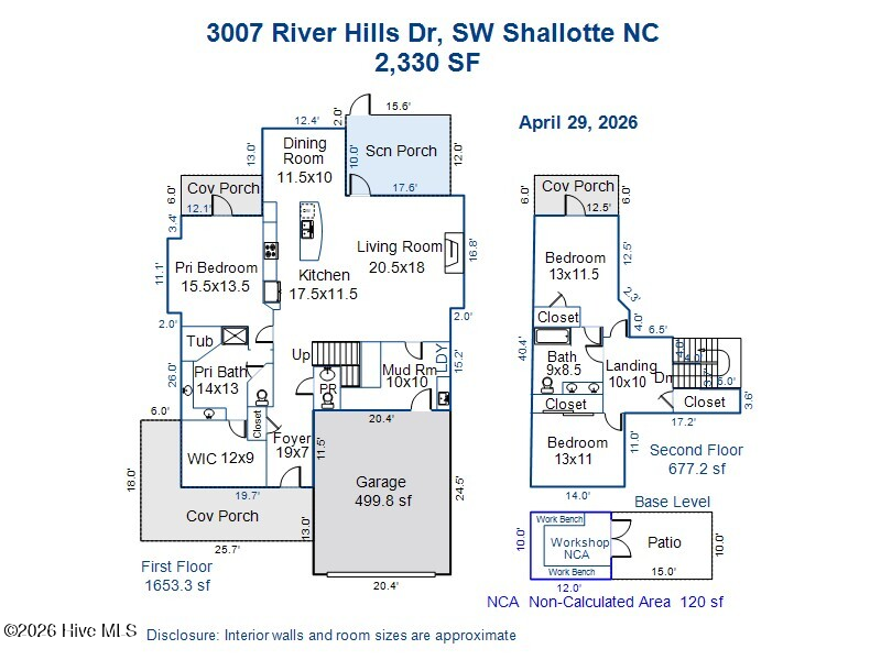 Exterior photo of 3007 River Hills Drive SW, Shallotte, NC 28470. MLS: 100570967