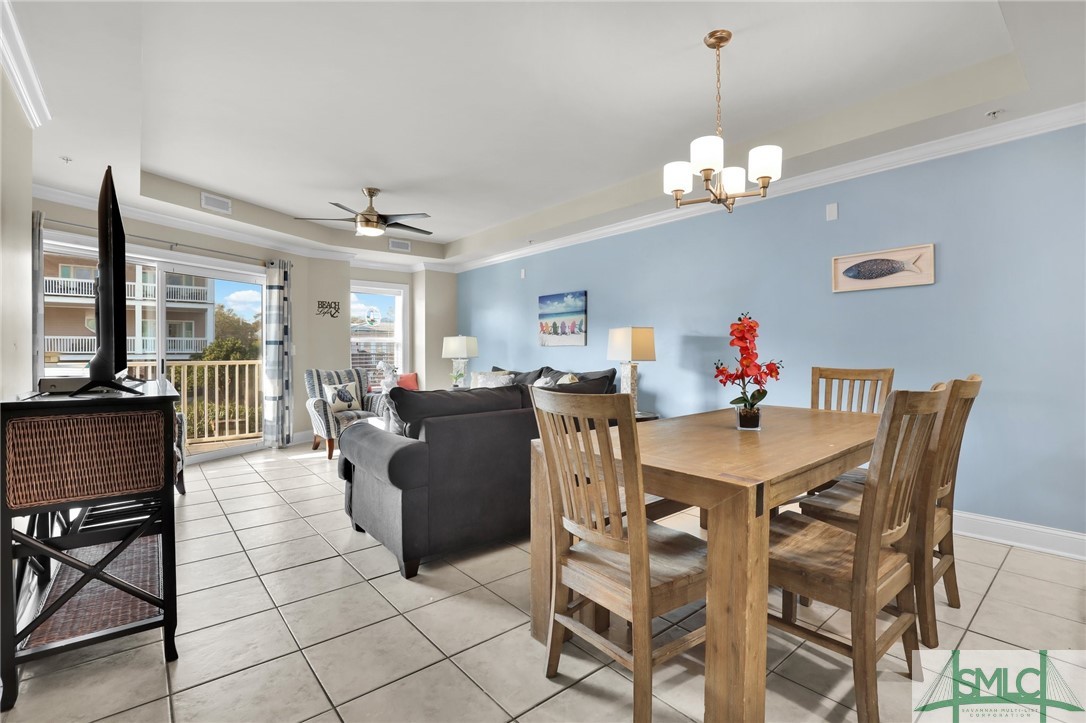 Dining Area open to Kitchen & Living Room