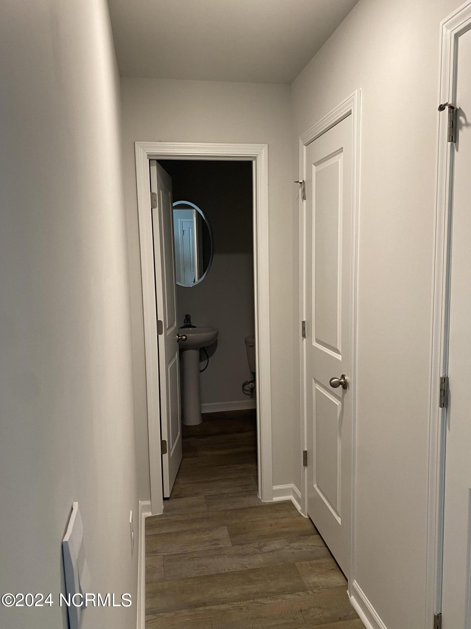 downstairs half bath