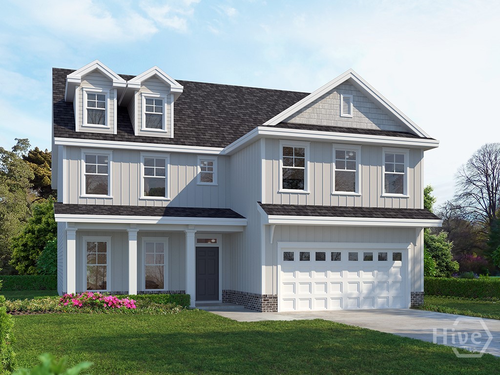 Rendering only. Plan orientation ,colors, dimensio