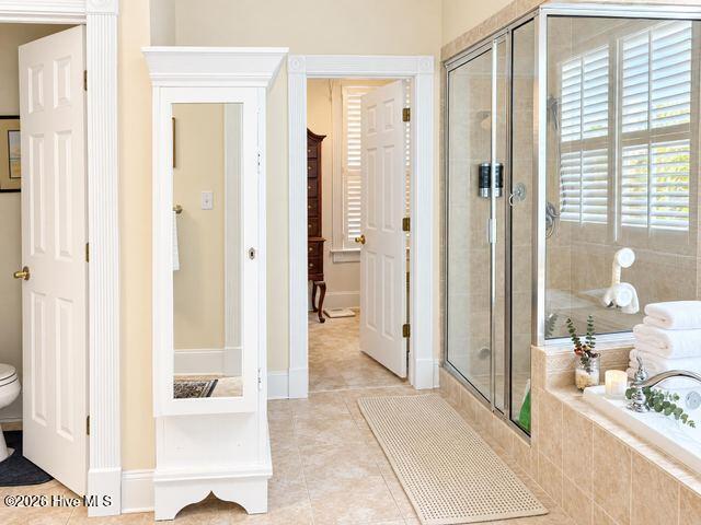 Large master bathroom